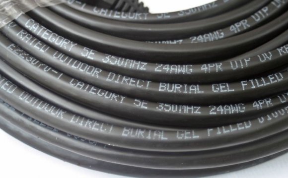 300 ft Cat5e Gel Outdoor