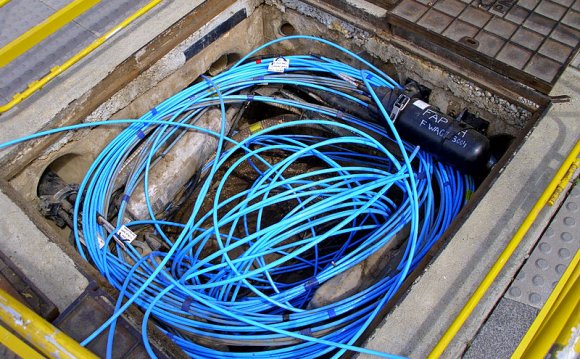 Underground Fiber Optic Cable