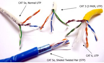 CAT3, CAT5, and CAT6