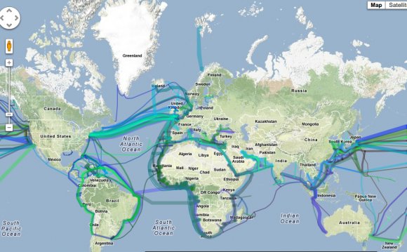 Undersea cable Network
