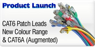 Product Launch - Cat6 Colour Range & New Cat6A 500Mhz cables