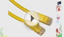 3 Ft (3ft) Cat6 Ethernet Network Patch Cable Yellow RJ45 m