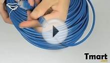 27.63 60m 200FT RJ45 CAT5 Ethernet Lan Network Cable Blue