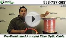 Armored Fiber Optic Cable - Custom Assemblies