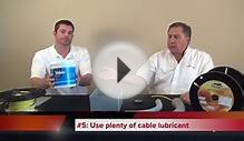 Choosing a Conduit Size for Fiber Optic Cabling