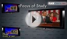 Coverage of incivility on cable news networks - FlackCheck.org