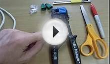 Make or Fix An Ethernet (Internet) Cable Yourself - DIY