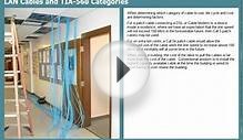 Network Training - LAN Cables and TIA-568 Categories