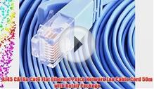 RJ45 CAT6a Cat6 Flat Ethernet Patch Network Lan Cable Cord