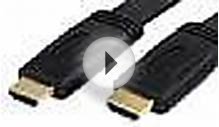 StarTech.com High Speed Flat HDMI Cable with Ethernet